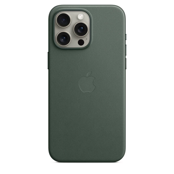 APPLE FINEWOVEN CASE MT503ZM/A IPHONE 15 PRO MAX EVERGREEN OPEN PACKAGE