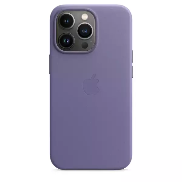 APPLE LEATHER CASE MM1F3ZM/A IPHONE 13 PRO WISTERIA OPEN PACKAGE