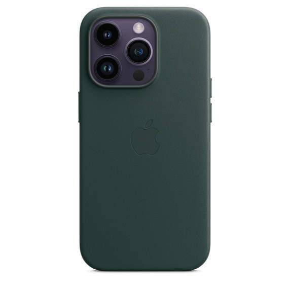 APPLE LEATHER CASE MPP53ZM/A IPHONE 14 FOREST GREEN ORIGINAL SEAL