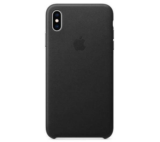 APPLE LEATHER CASE MRWT2ZM / A IPHONE XS MAX BLACK ORIGINAL SEAL