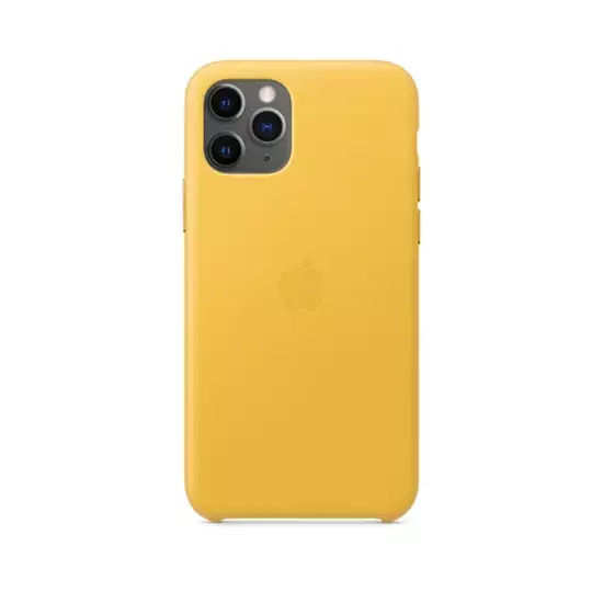 APPLE LEATHER CASE MWYA2ZM / A IPHONE 11 PRO LEMON OPEN PACKAGE