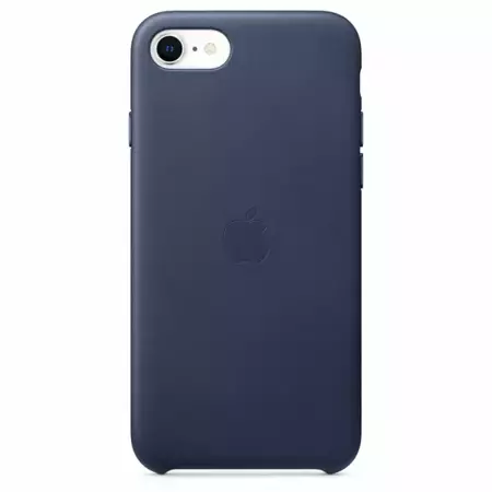APPLE LEATHER CASE MXYN2ZM/A  IPHONE 7 / 8 / SE MIDNIGHT BLUE OPEN PACKAGE