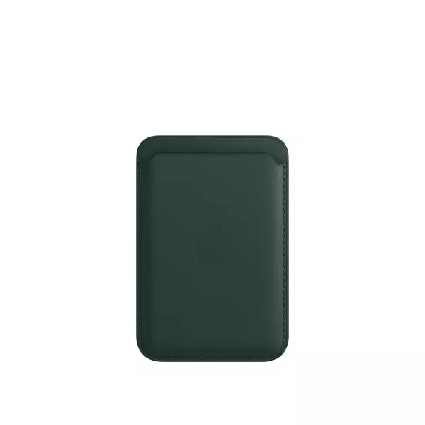 APPLE LEATHER  WALLET MPPT3ZM/A FOREST GREEN WITHOUT PACKAGING