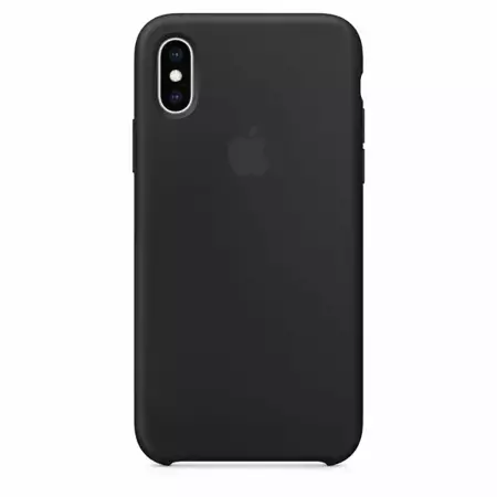 APPLE SILICONE CAS EMRWE2ZM/A IPHONE XS MAX  BLACK OPEN PACKAGE