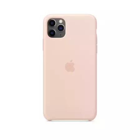 APPLE SILICONE CASE IPHONE 11 PRO MAX SAND PINK OPEN PACKAGE