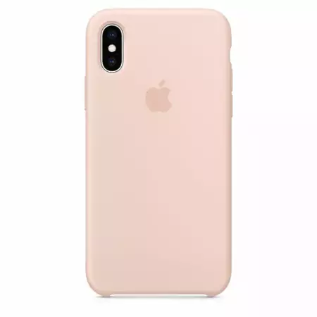 APPLE SILICONE CASE IPHONE X/XS PINK SAND OPEN PACKAGE