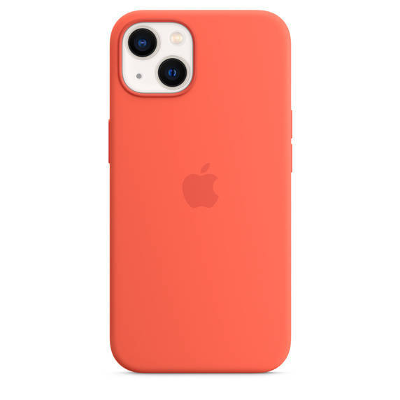 APPLE SILICONE CASE MN603ZM/A IPHONE 13 MINI NECTARINE ORIGINAL SEAL