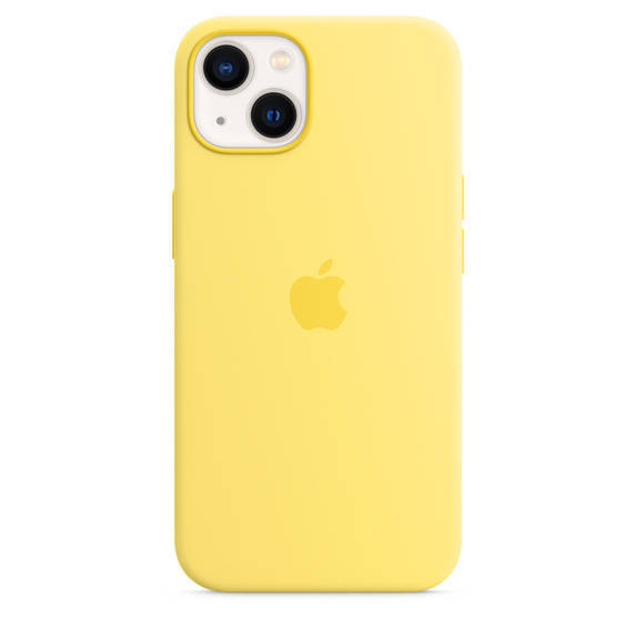 APPLE SILICONE CASE MN623ZM/A IPHONE 13 LEMON ZEST WITHOUT PACKAGING
