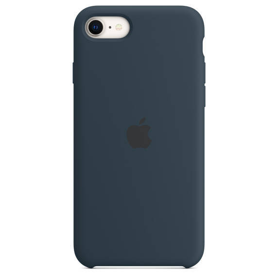 APPLE SILICONE CASE MN6F3ZM/A IPHONE 7 / 8 / SE ABYSS BLUE OPEN PACKAGE