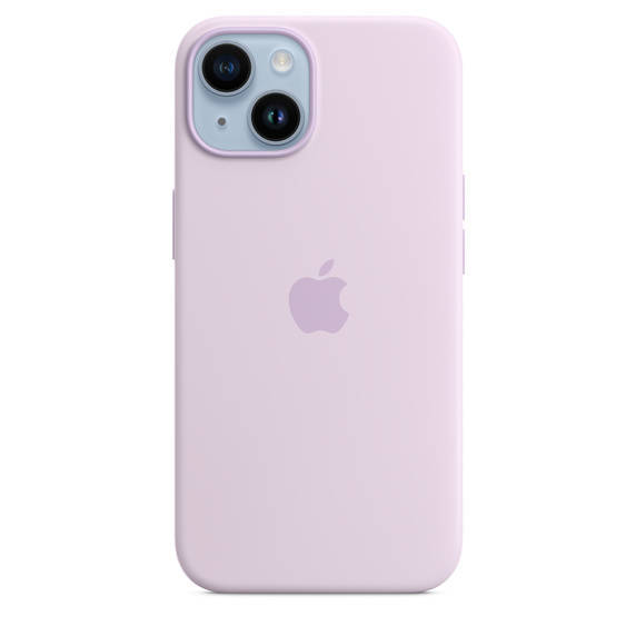 APPLE SILICONE CASE MPRY3ZM/A IPHONE 14 LILAC NEW