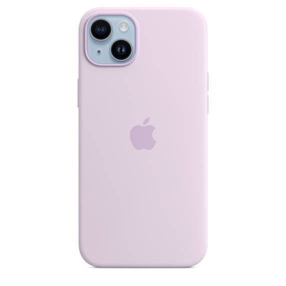 APPLE SILICONE CASE MPT83ZM/A IPHONE 14 PLUS LILAC NEW