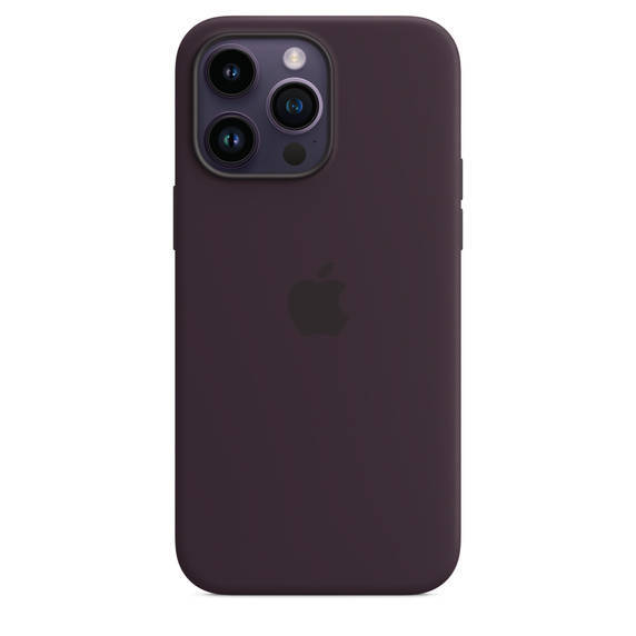 APPLE SILICONE CASE MPTX3ZM/A IPHONE 14 PRO MAX ELDERBERRY WITHOUT PACKAGING