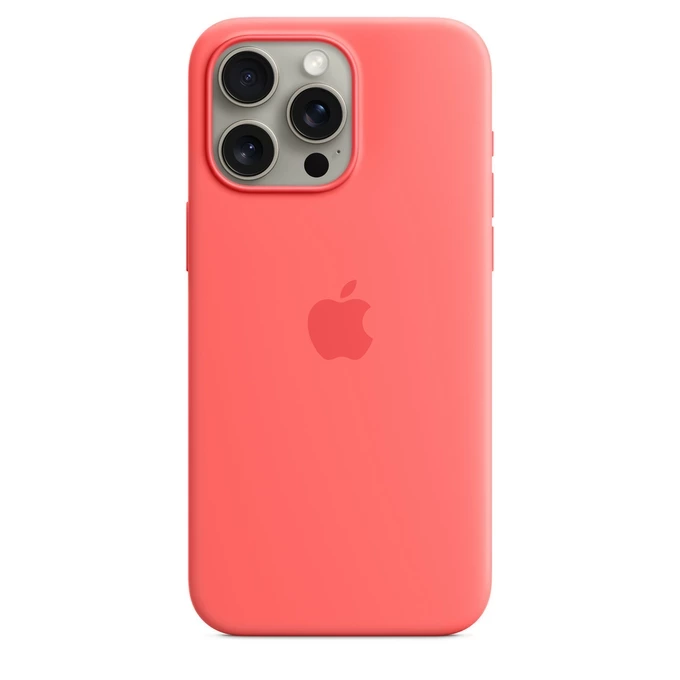 APPLE SILICONE CASE MT1V3ZM/A IPHONE 15 PRO MAX GUAVA OPEN PACKAGE