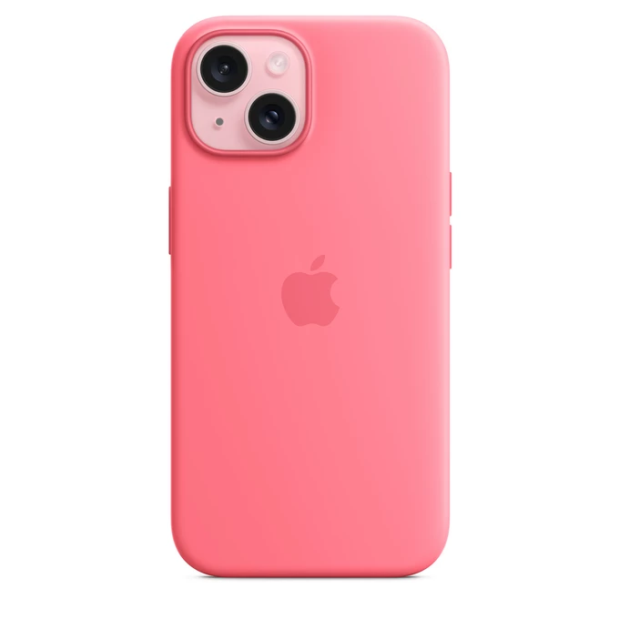 APPLE SILICONE CASE MWN93ZM/A IPHONE 15 PINK WITHOUT PACKING