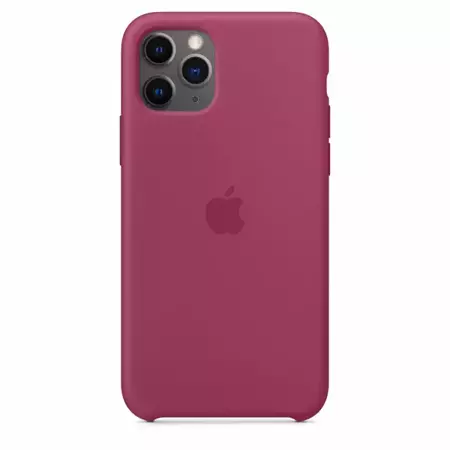 APPLE SILICONE CASE MXM62ZM/A  IPHONE 11 PRO POMEGRANATE OPEN PACKAGE