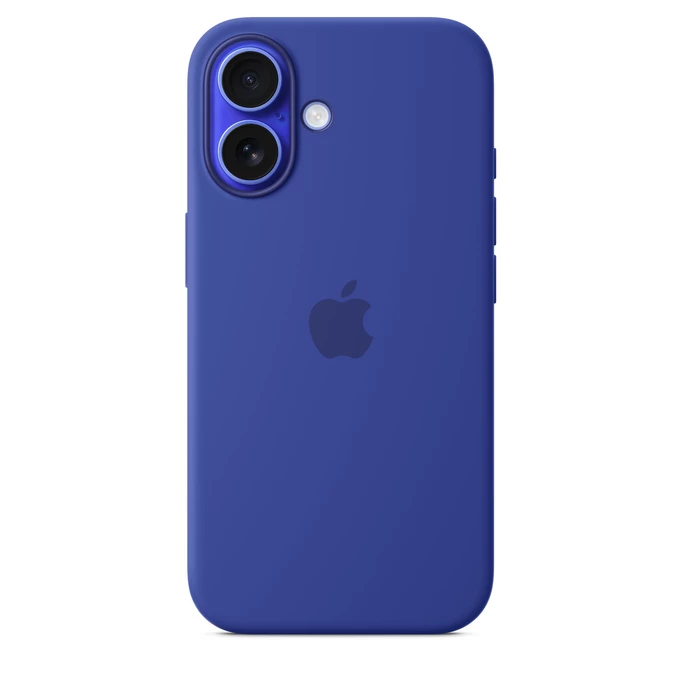 APPLE SILICONE CASE MYY63ZM/A IPHONE 16 ULTRAMARINE OPEN PACKAGE