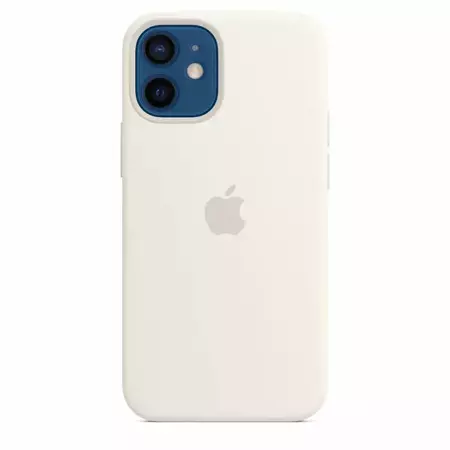 APPLE SILICONE MHKV3ZM/A CASE IPHONE 12 MINI WHITE OPEN PACKAGE