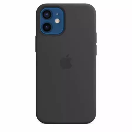 APPLE SILICONE MHKX3ZM/A CASE IPHONE 12 MINI BLACK OPEN PACKAGE