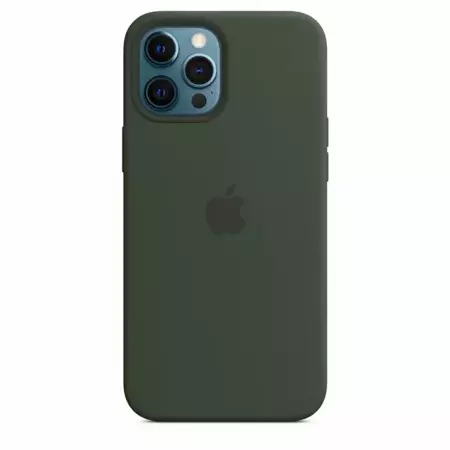 APPLE SILICONE MHLC3ZM/A CASE IPHONE 12 PRO MAX CYPRUS GREEN WITHOUT PACKAGING