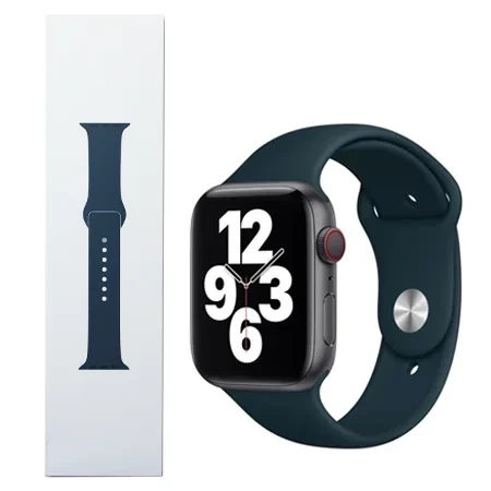 APPLE SILICONE SPORT BAND M/L 38/40/41MM MALLARD GREEN OPEN PACKAGE