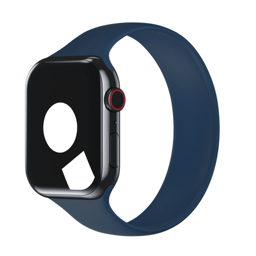 APPLE STRAP APPLE WATCH SOLO LOOP 38/40/41MM STORM BLUE OPEN PACKAGE