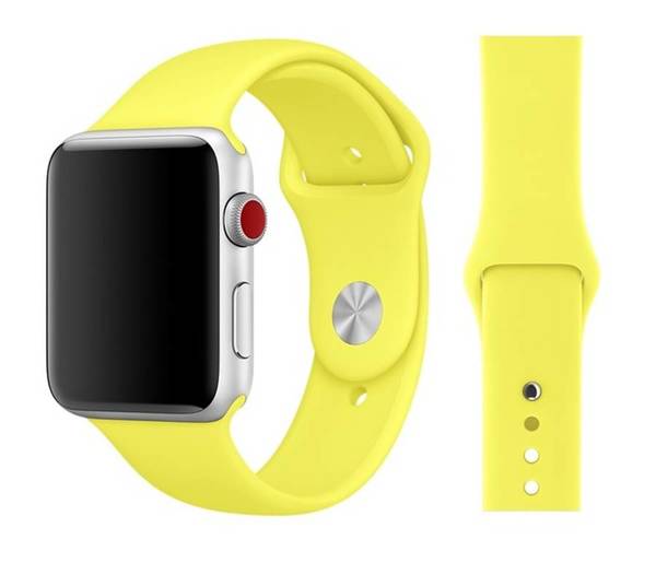 APPLE STRAP SILICONE APPLE WATCH STRAP 45MM S/M FLASH  WITHOUT PACKAGING