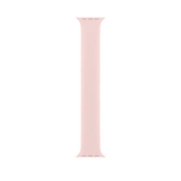 APPLE STRAP SOLO ML103ZM/A SILICONE APPLE WATCH STRAP 45MM CHALK PINK MIX SIZES WITHOUT PACKAGING