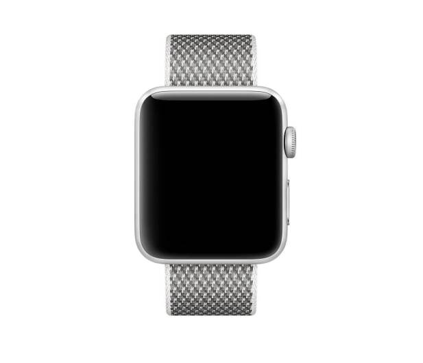 APPLE WOVEN NYLON APPLE WATCH MQVT2ZM/A 42MM WHITE ORIGINAL SEAL