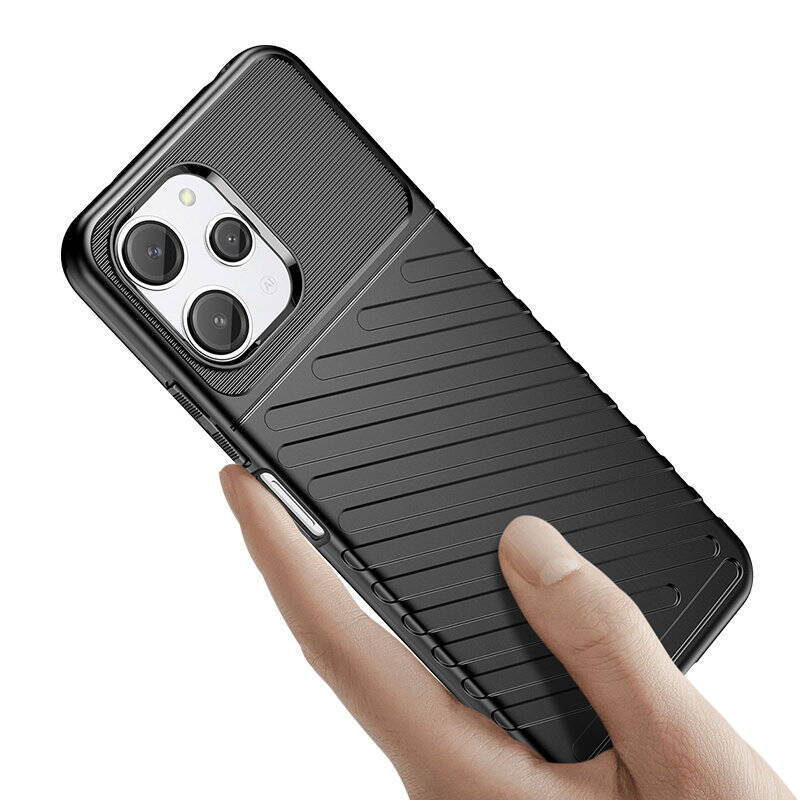 ARMORED XIAOMI REDMI 12 THUNDER CASE - BLACK