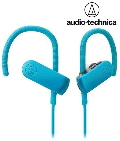 AUDIO TECHNICA ATH-SPORT 50BT WIRELESS IN-EAR HEADPHONES TURQUOISE