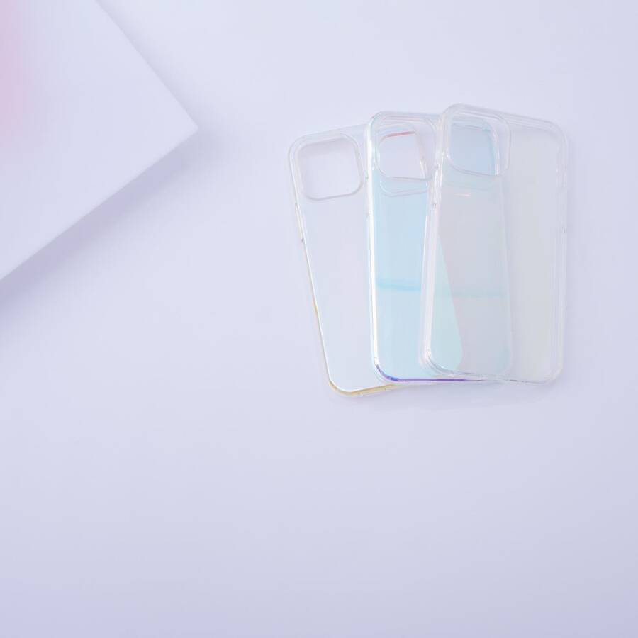 AURORA CASE CASE FOR IPHONE 12 NEON GEL BLUE COVER