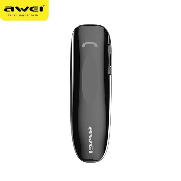 AWEI słuchawka Bluetooth mono N1 szary/grey