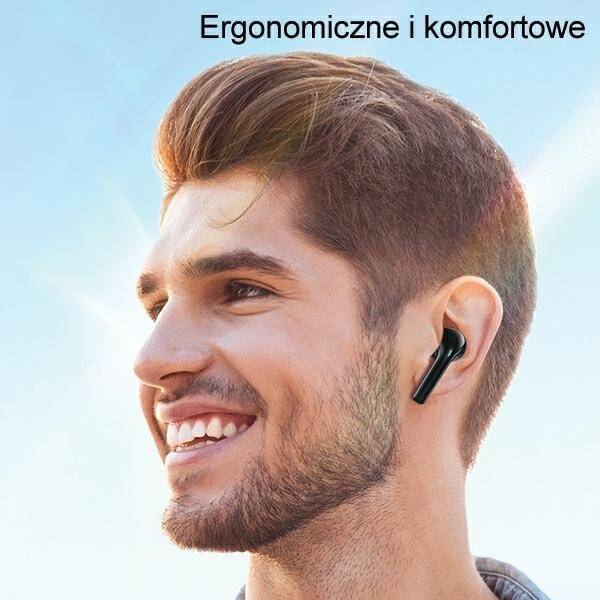 AWEI słuchawki Bluetooth 5.3 T1 Pro + stacja dokująca czarno-zielony/black-green