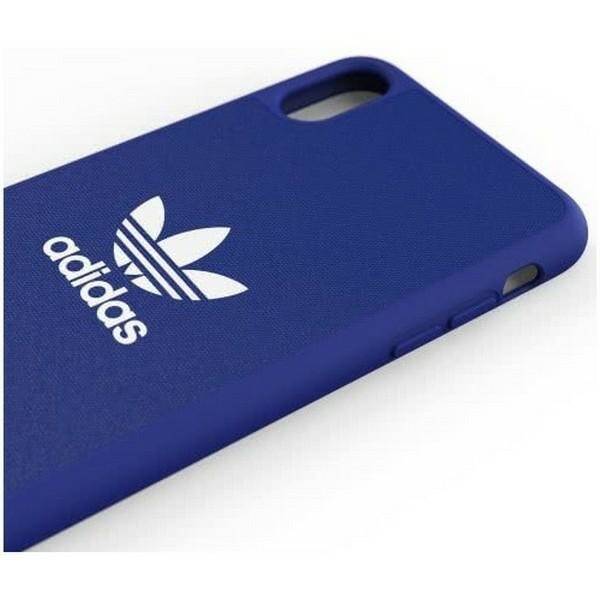 Adidas Moulded Case CANVAS iPhone Xs Max niebieski/blue 34960