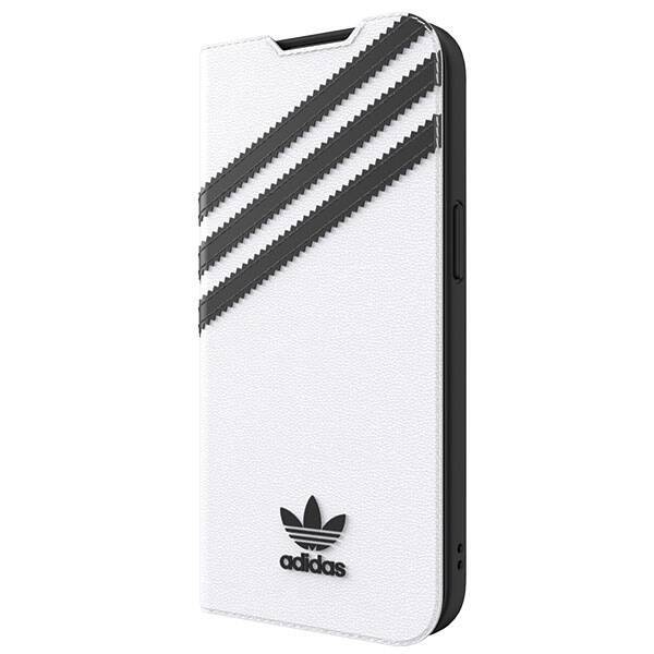 Adidas OR Booklet Case PU iPhone 13 / 14 / 15 6.1" czarno biały/black white 47092