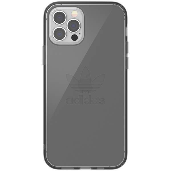 Adidas OR Protective iPhone 12/12 Pro Clear Case czarny przezroczysty/smokey black 42385