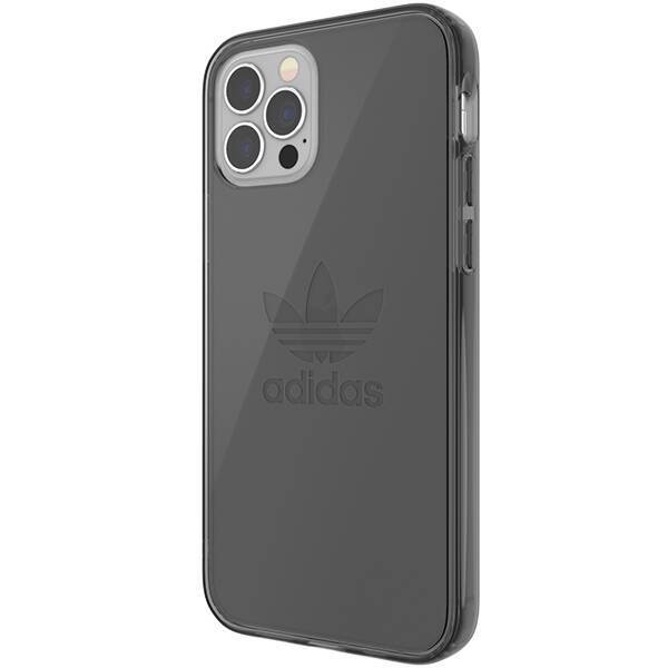 Adidas OR Protective iPhone 12/12 Pro Clear Case czarny przezroczysty/smokey black 42385