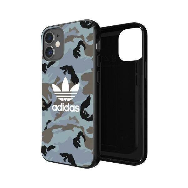 Adidas OR SnapCase Camo iPhone 12 mini niebiesko/czarny 43701