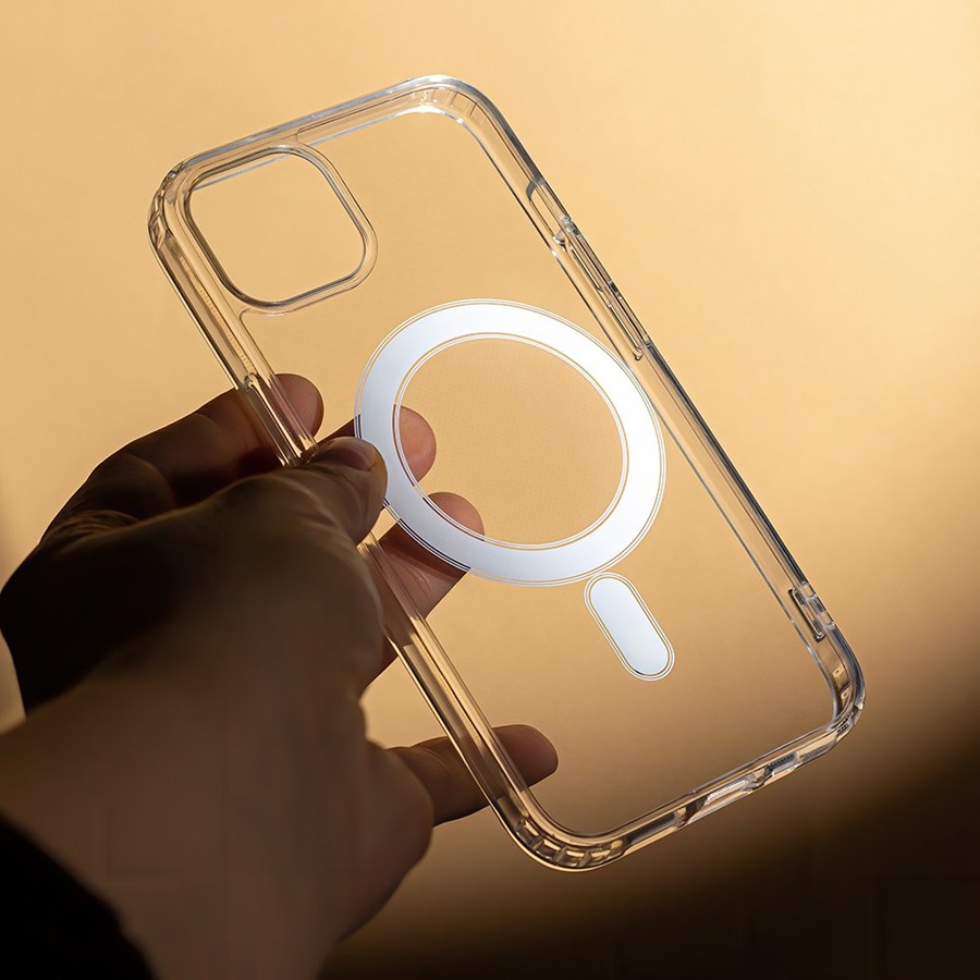 Anti Shock 1.5 mm Maga Case for iPhone 14 Pro 6.1 "transparent