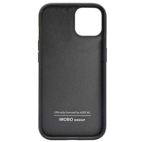 Audi Carbon Fiber Stripe iPhone 14 / 15  / 13 6.1" czarny/black hardcase AUS-TPUPCIP14-R8/D1-BK