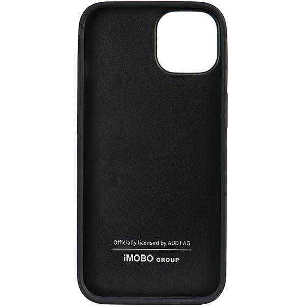 Audi Genuine Leather iPhone 11 / Xr 6.1"  czarny/black hardcase AU-TPUPCIP11R-Q8/D1-BK