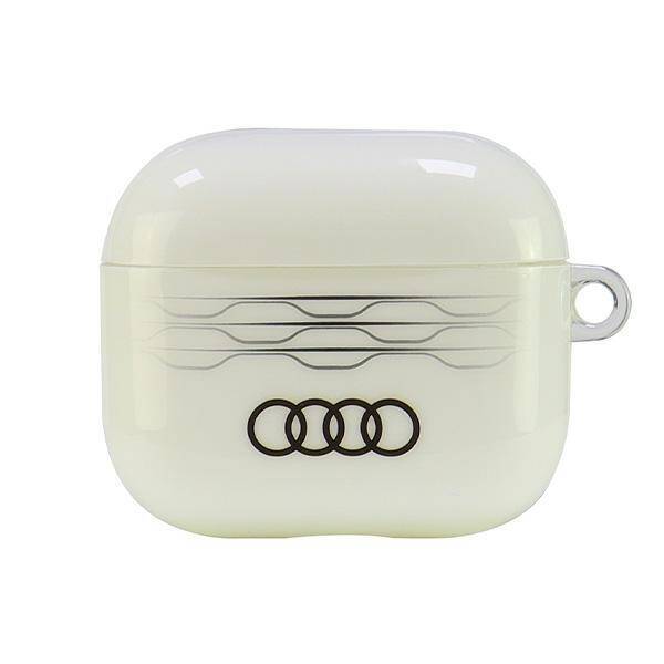 Audi IML Geometric Pattern AirPods 3 cover biały/white AU-IMLAP3-A6/D3-WE