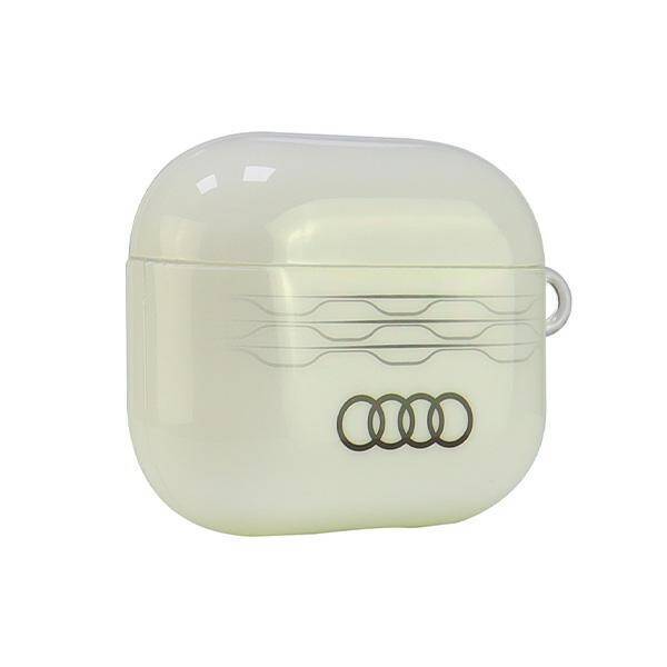 Audi IML Geometric Pattern AirPods 3 cover biały/white AU-IMLAP3-A6/D3-WE