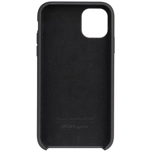 Audi Silicone Case iPhone 12/12 Pro 6.1"  czarny/black hardcase AU-LSRIP12P-Q3/D1-BK