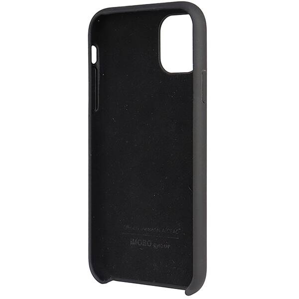 Audi Silicone Case iPhone 12/12 Pro 6.1"  czarny/black hardcase AU-LSRIP12P-Q3/D1-BK