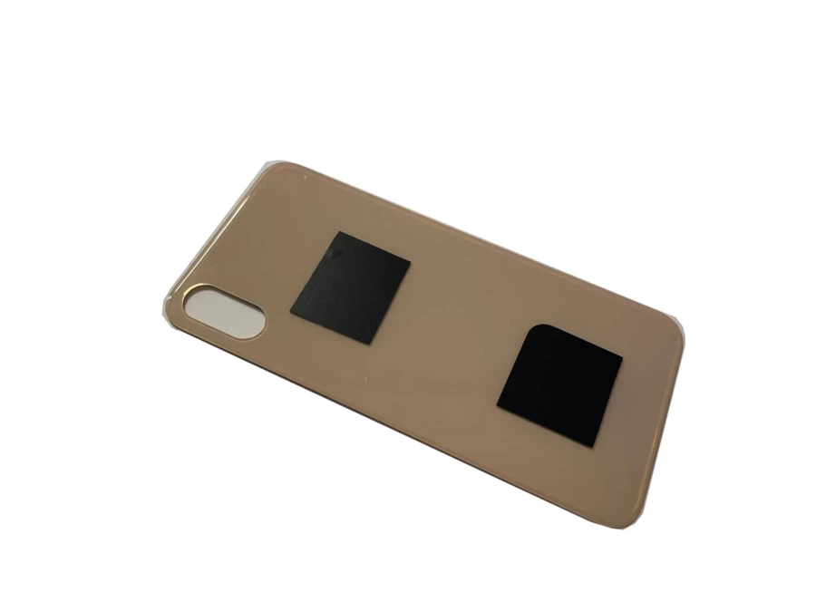 BACK GLASS/ TYLNA SZYBA IPHONE XS GOLD