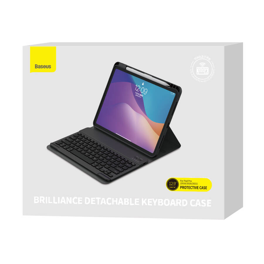 BASEUS BRILLIANCE CASE WITH KEYBOARD FOR TABLET 12.9 "BLACK (ARJK000113)