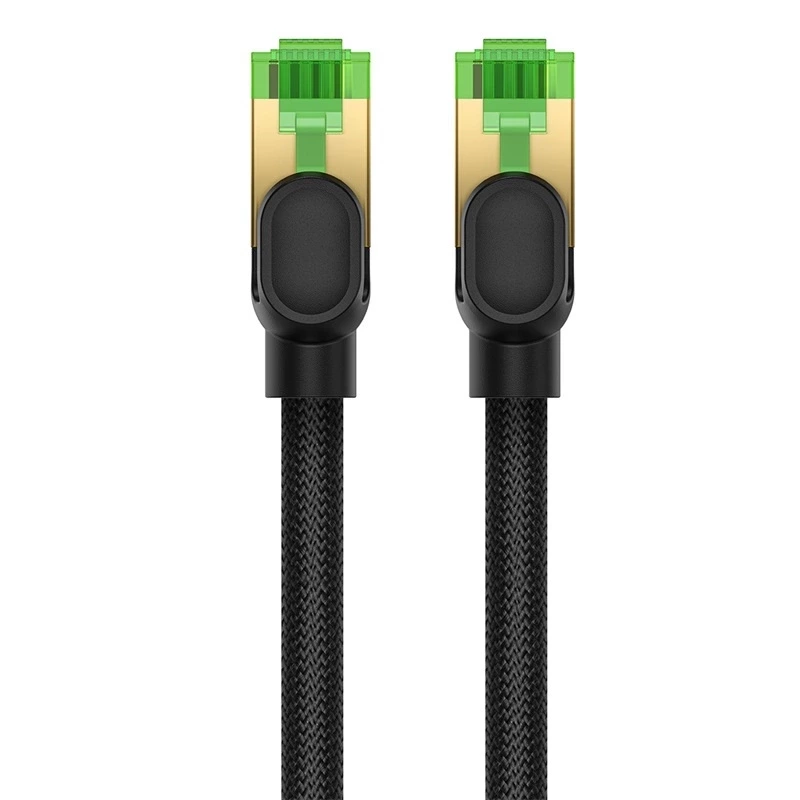 BASEUS FAST RJ45 CAT. NETWORK CABLE. 8 40GBPS 2M BRAIDED BLACK