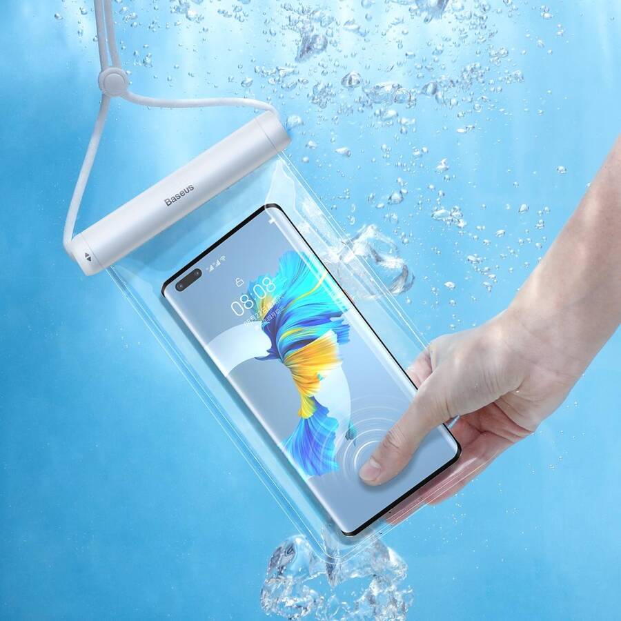 BASEUS WATERPROOF CASE FOR PHONE SLIDE-COVER WHITE (FMYT000002)