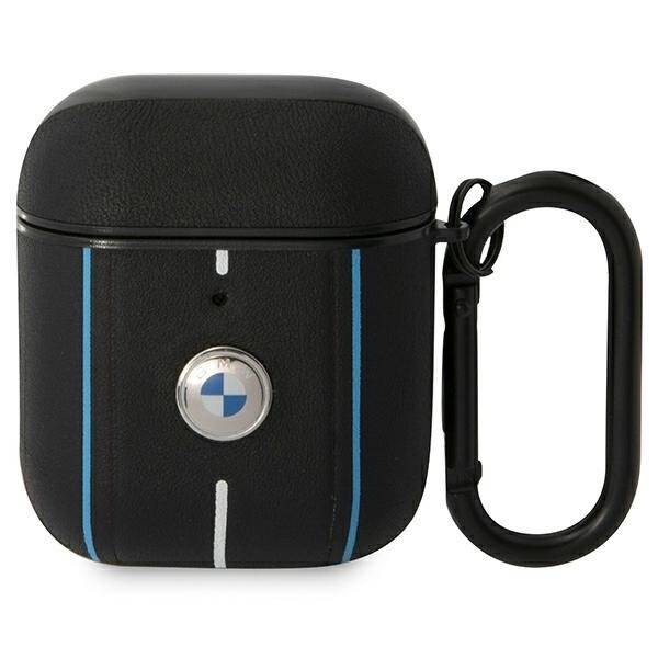 BMW BMA222RVSK AIRPODS 1/2 COVER BLACK/BLACK LEATHER COLOR LINES